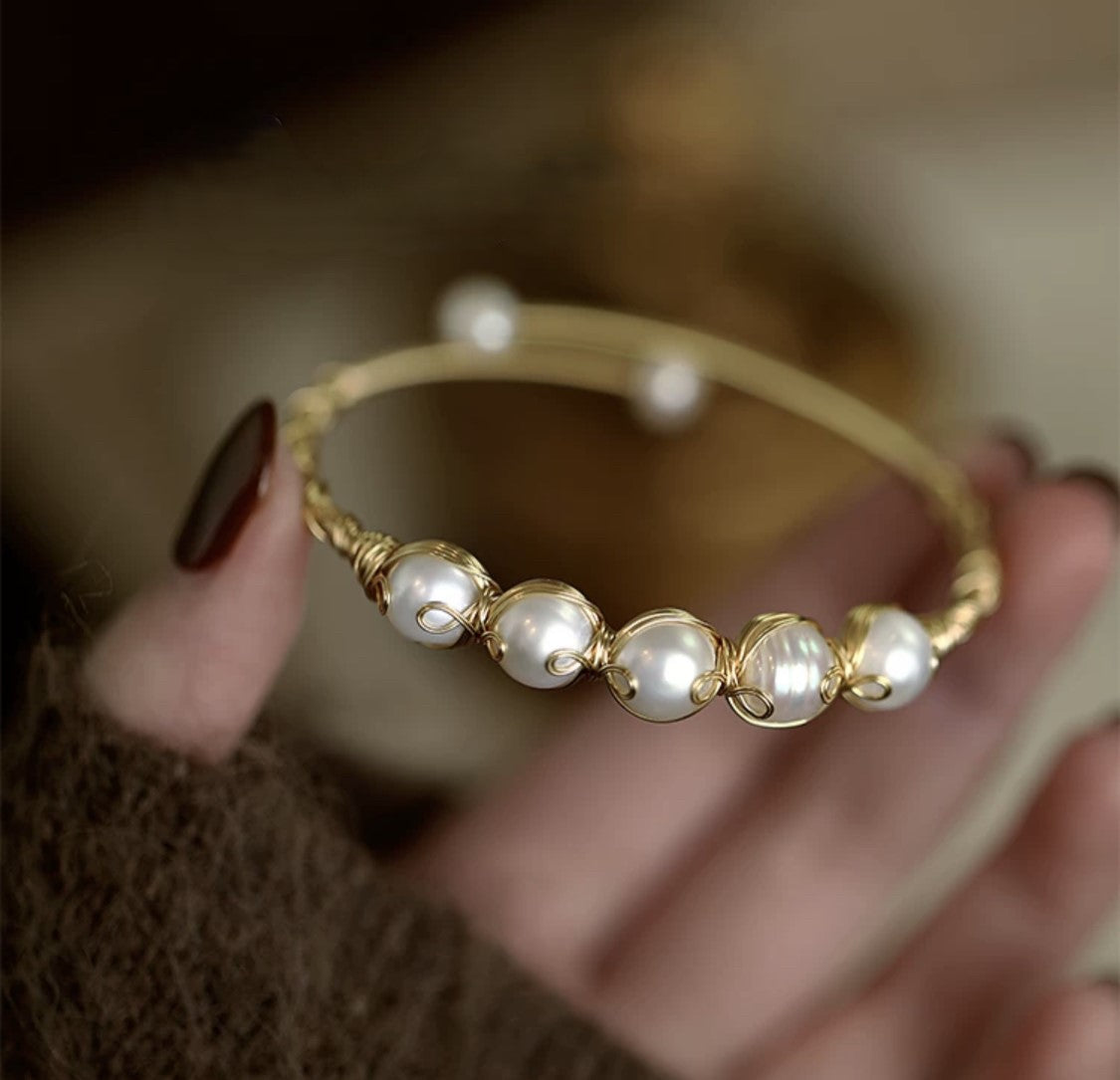 Bracelet Connexion Doré