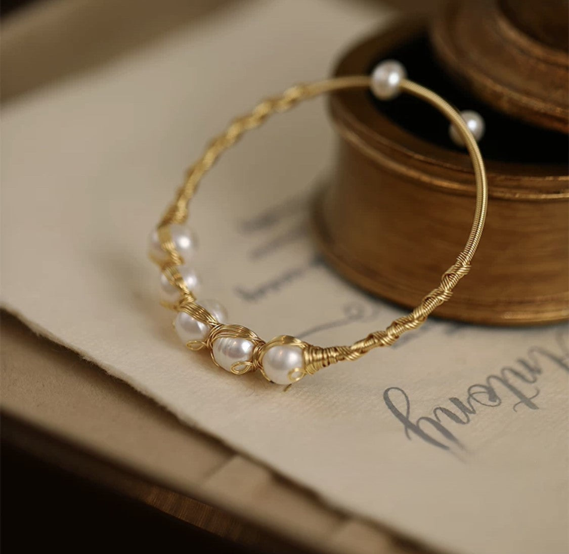 Bracelet Connexion Doré