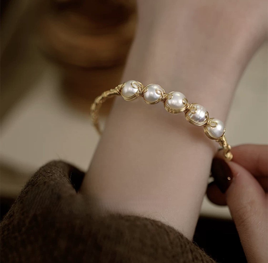 Bracelet Connexion Doré