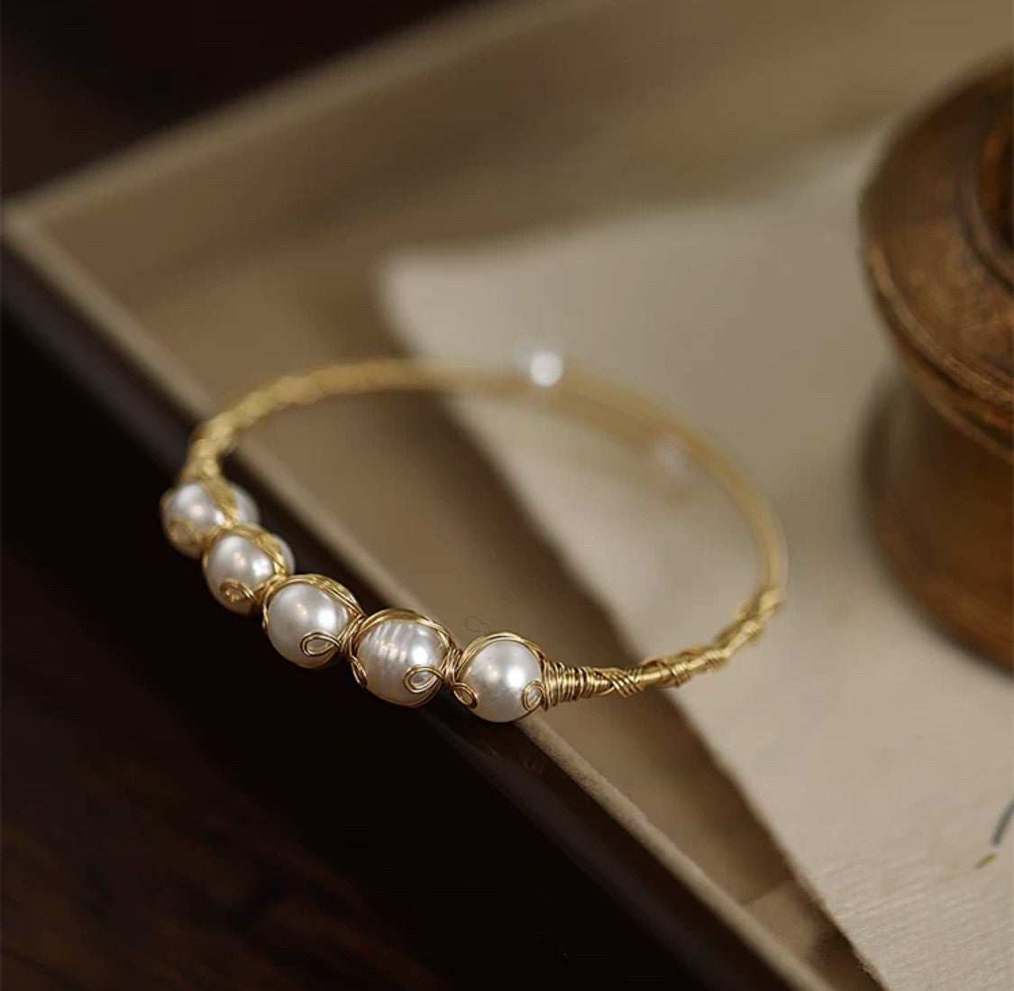 Bracelet Connexion Doré