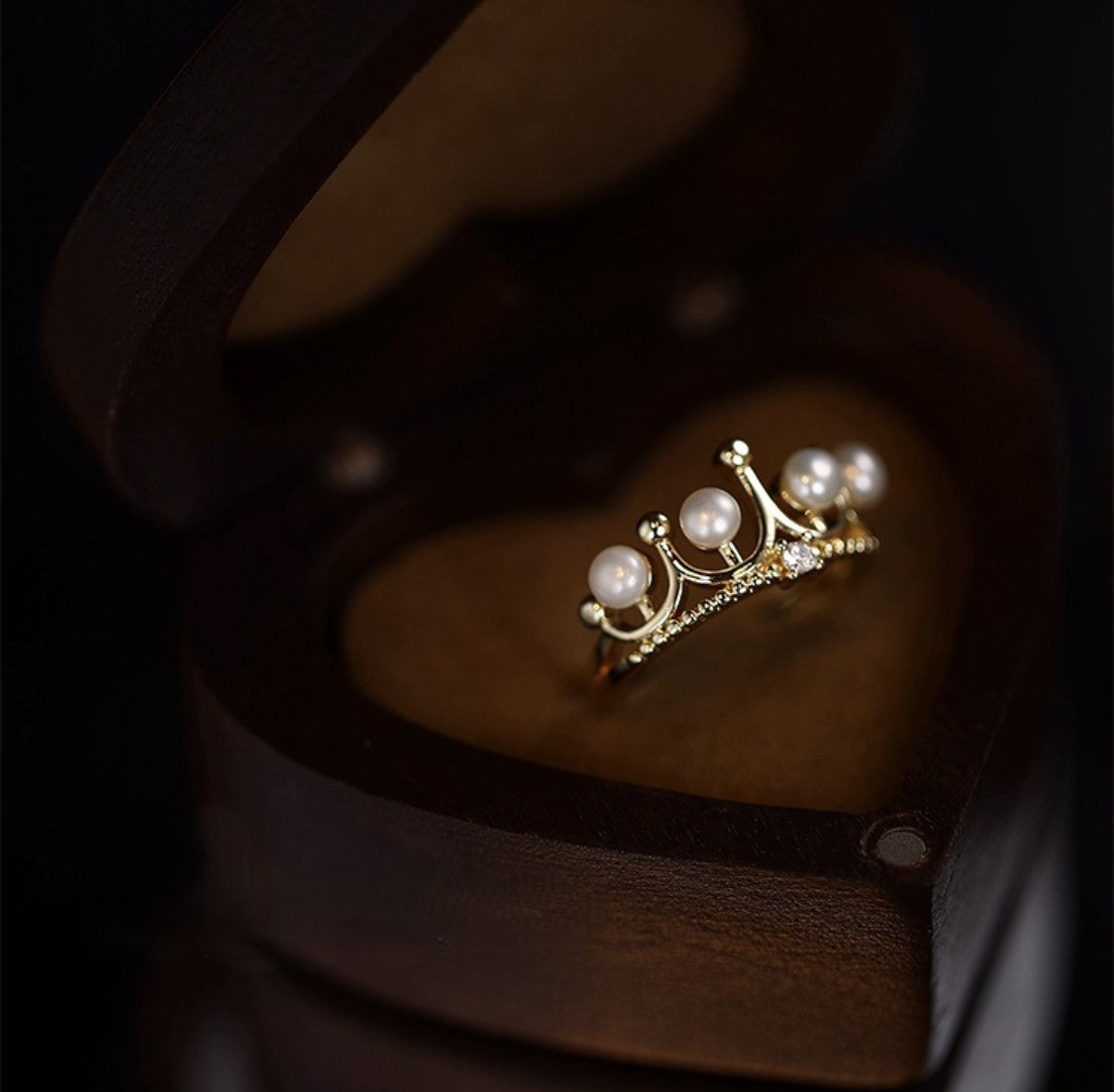 BAGUE DE PERLES ÉBLOUISSANTES