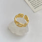 GoldenHalo Ring