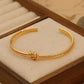 Bracelet enroulé opulent