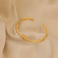 Bracelet enroulé opulent