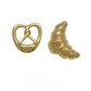 Boucles d'oreilles courbes croissant