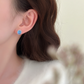 BLUE BUBBLE EARRING