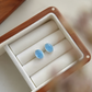 BLUE BUBBLE EARRING