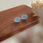 BLUE BUBBLE EARRING