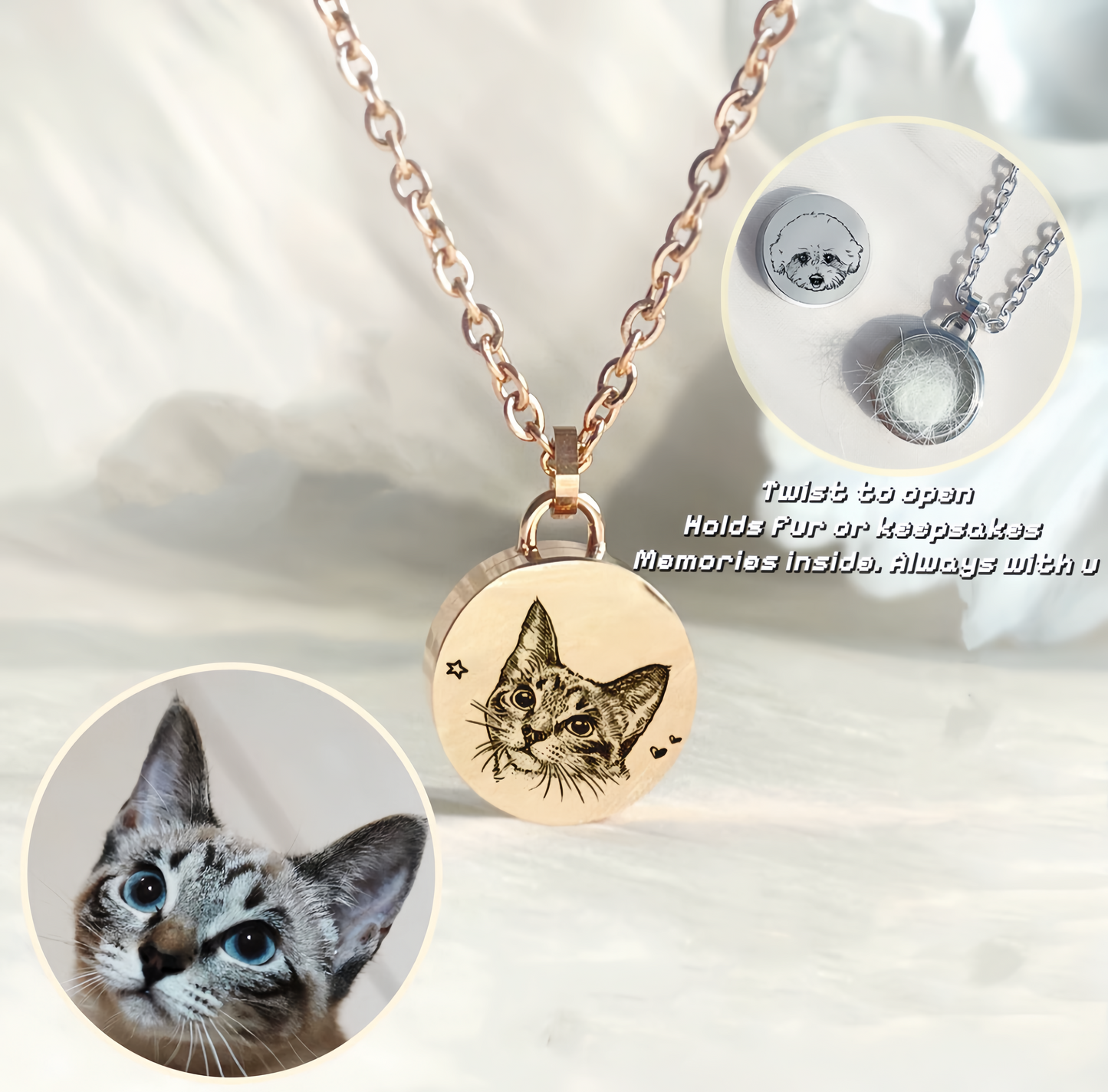 Forever Paw Necklace